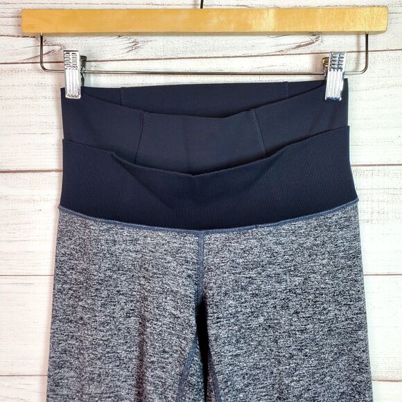 Lululemon Straight-Up Pant Full-On Luon Heathered Deep Coal Gray Women's Sz 4 - Picture 2 of 8